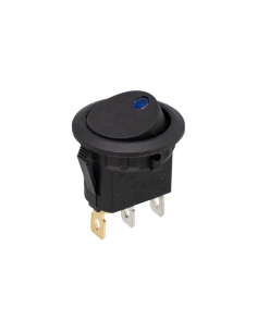 No Name Micro Interruttore 3 Poli 250V/5A - Pulsante Ein/Ein A Molla, 20x6,5x15 Mm, Per Applicazioni Elettriche