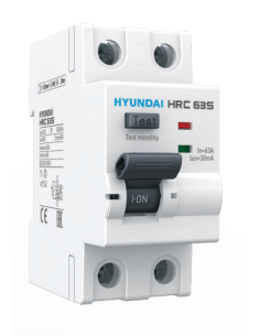 Circuit breaker Class A-APR superimmunized single-phase 40A 300mA 2-pole Hyundai | ADAJUSA | price