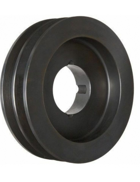 Pulley V-belt SPA 63x2 slots taper T1108 - adajusa.es