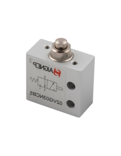 Limit switch 3/2 prop pneumatic NO monostable with side fittings diameter M5 - Aignep: ADAJUSA : price