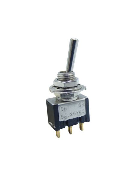 Mini interruttore a levetta ON-ON 3A-250V ADAJUSA