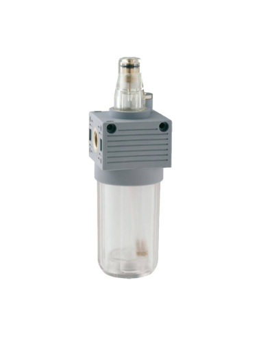 Lubricator 1/8 Manual tecnopolymer FRL Mini series - Aignep