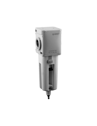 Filtro 3/8 20 micron a spurgo automatico taglia 1 serie FRL EVO - Aignep