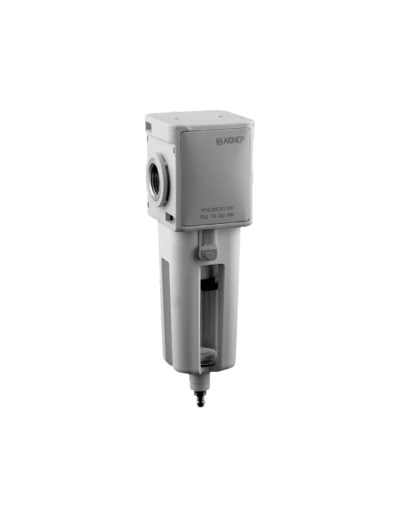 Pneumatic filter 1/2 20 EVO series semi-automatic purge | Aignep | ADAJUSA | price