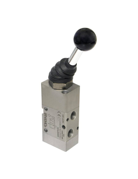 Lever valve bistable 1/8 3/2 NC front lever Aignep: ADAJUSA : price