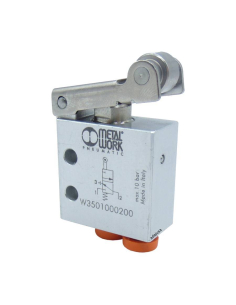 Leva pneumatica a rulli di fine gara 3/2 NO W3501000201 Metal Work | ADAJUSA | prezzo