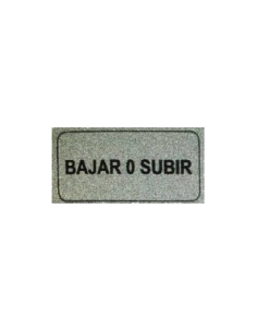 Label 13x27mm inscription "DOWNLOAD OR UP" | In Adajusa