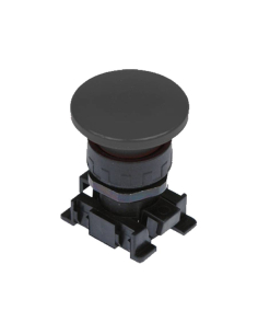 Black pneumatic mushroom-head button diameter 40 Metal Work | ADAJUSA | price