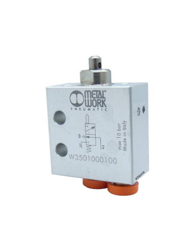 Pneumatic selector valve: 3/2 (NC) rear - Price adajusa.es