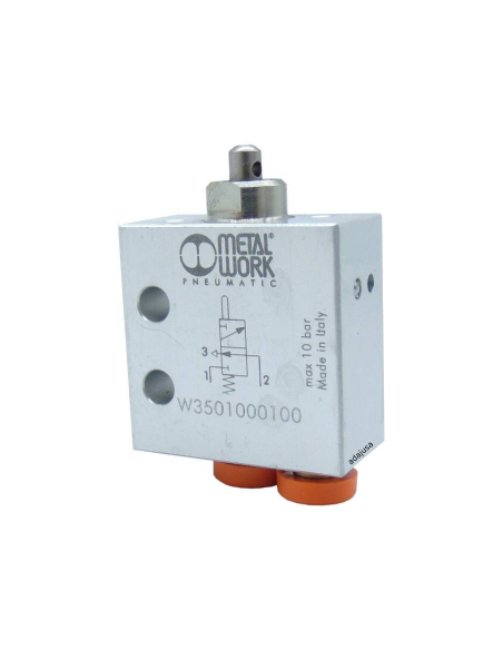 Pneumatic selector valve: 3/2 (NC) rear - Price adajusa.es