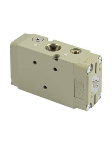 Open monostable 1/2 3-way valve NO - Metal Work