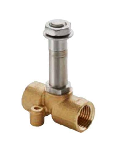 Solenoid valve fluids 1/8 3/2 open direct drive D.1,4