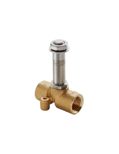 Elettrovalvola fluidi  1/4 2/2 chiusa azionamento diretto  12Vdc 6.5W D.2,5 ADAJUSA