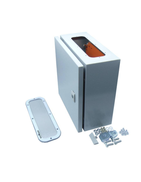Quadro elettrico in lamiera 400x400x250 acciaio IP55 | ADAJUSA | prezzo