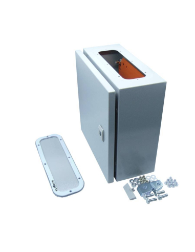 Quadro elettrico in lamiera 600x600x250mm acciaio IP55 | ADAJUSA | prezzo