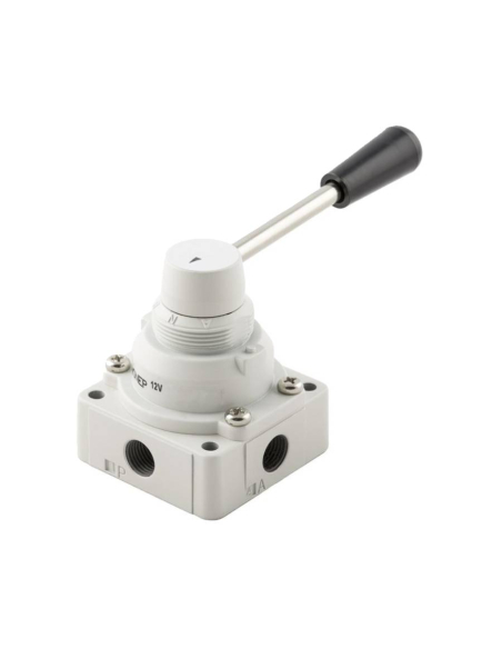 Valve 3/4 4 way 3 positions lever 12V3L26OC07 exhaust centers | ADAJUSA | price