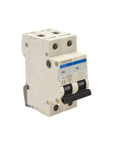 Magnetothermic 2 poles 10A curve C - Tracon