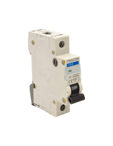 Magnetothermic 1 pole 6A curve D - Tracon