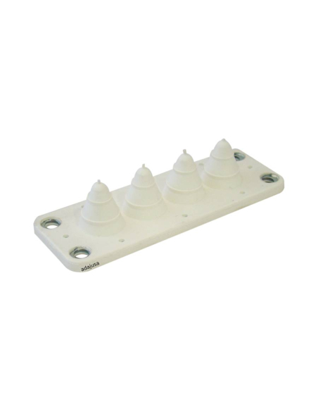 EKBV-01 Piastra ingresso cavi a 4 ingressi per armadi metallici TFE | ADAJUSA | prezzo