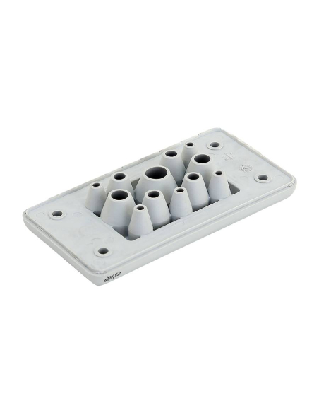 EKBV-10 Piastra ingresso cavi a 12 ingressi per armadi metallici TFE | ADAJUSA | prezzo