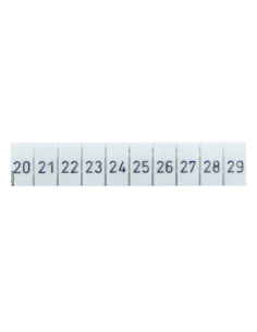 Segnacavi per terminali numeri 20-29 serie TSKA | ADAJUSA | prezzo