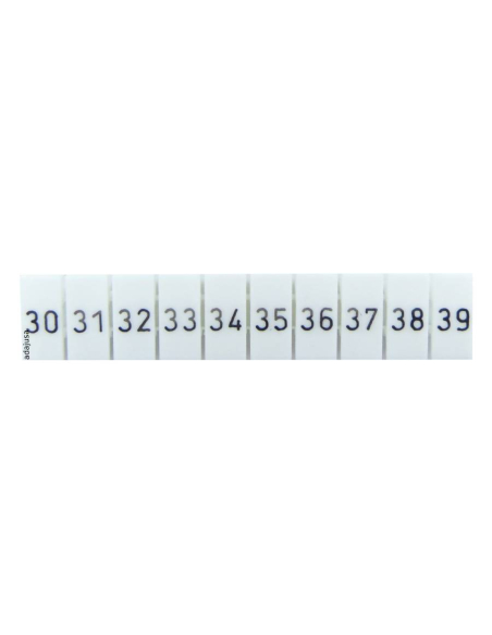 Segnacavi per terminali numeri 30-39 serie TSKA | ADAJUSA | prezzo