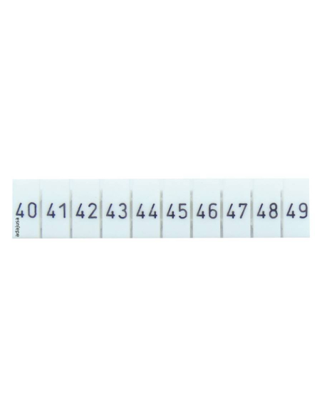 Segnacavi per terminali numeri 40-49 serie TSKA | ADAJUSA | prezzo