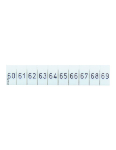 Segnacavi per terminali numeri 60-69 serie TSKA | ADAJUSA | prezzo