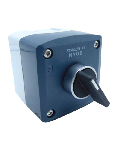 Box with long lever selector 2 positions with complete return - NYG Series