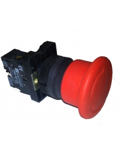 Pulsador de parada de emergencia diametro 40 mm