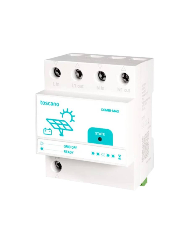 Sistema di controllo COMBI-MAX di backup per impianti fotovoltaici - Toscano