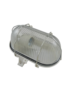 White oval outdoor wall light luminaire blukhead lamp TLH-08S | ADAJUSA | price