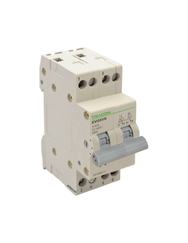 Change over switch 2 poles 16A - Tracon