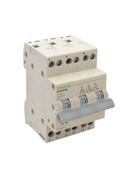Change over switch 3 poles 3 positions 16A SVK3-16 | ADAJUSA | price