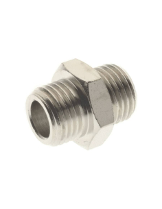 Maschio cilindrico 1/4 ottone - Aignep | ADAJUSA