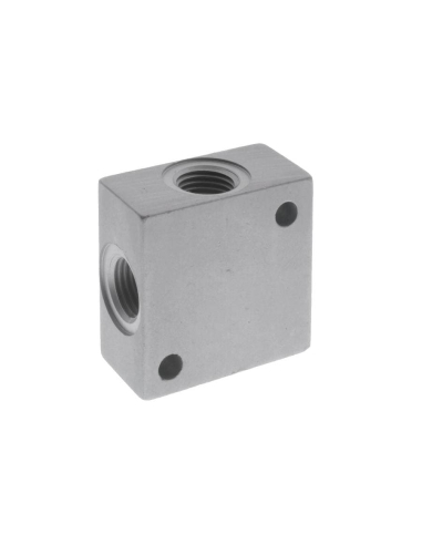 Distributor with 4 3/8 sockets in aluminum - Aignep