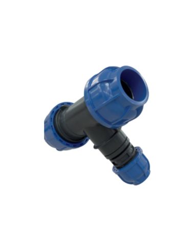 Fitting for T-shaped downpipe diameter 63mm downpipe 40mm - Sicomat