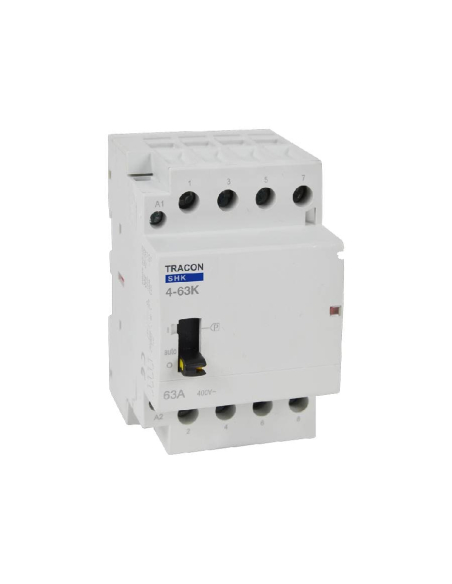 Contattore modulare 4 Poli 230V con comando manuale SHK4-63K | ADAJUSA | prezzo
