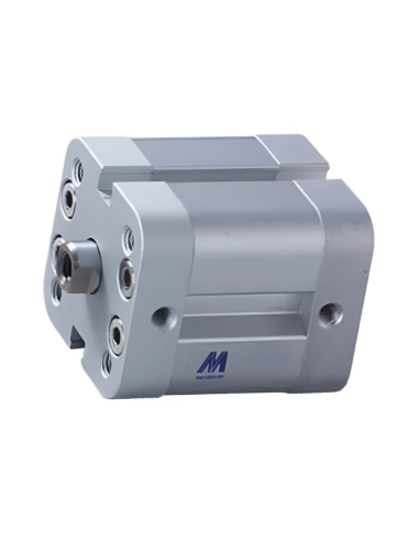 Cilindro pneumatico compatto stelo 50x400mm doppio effetto INOX ISO 21287 - Mindman