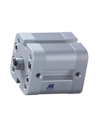 Compact pneumatic cylinder 63x10mm double acting ISO 21287 - Mindman