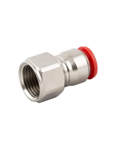 Straight female threaded fitting 3/8 - 16 Series 50000 - Aignep | ADAJUSA
