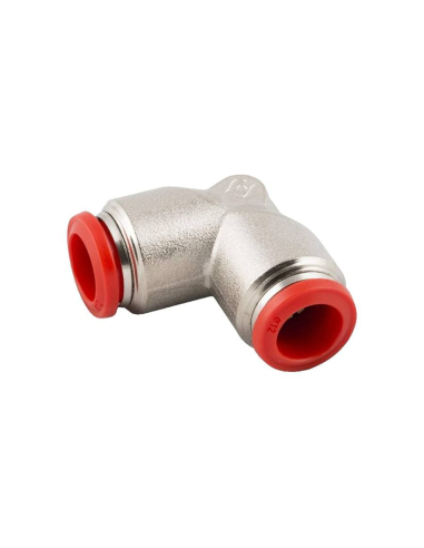 Adjustable cylindrical elbow fitting diameter 8 Series 50000 - Aignep