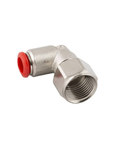 Female cylindrical adjustable elbow fitting 1/2 tube 12mm Series 50000 - Aignep | ADAJUSA
