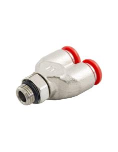 Raccordo a Y intermedio tubo 1/8 diametro 6mm Serie 50000 - Aignep | ADAJUSA