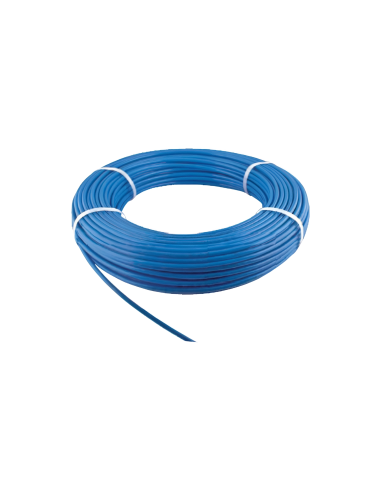 Tubo pneumatico in poliuretano 8x6mm blu - tagliato a metri