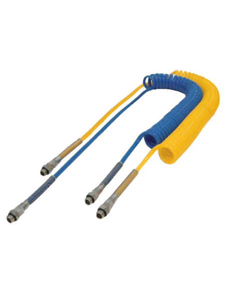 Tubo pneumatico per aria compressa 25 mt 7.5x10 mm con raccodi