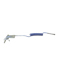Pistola di soffiaggio in alluminio con spirale filettata 1/4 maschio - Aignep| ADAJUSA