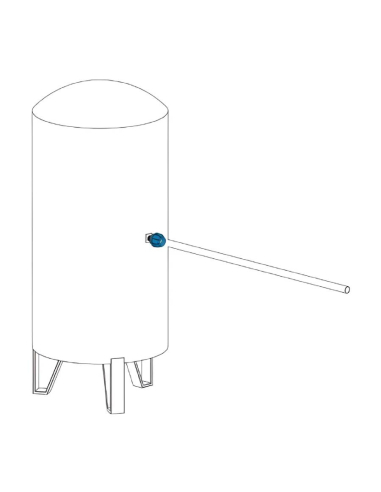 Straight aluminum female fitting 3/4 tube 25mm Sicomat | ADAJUSA | price