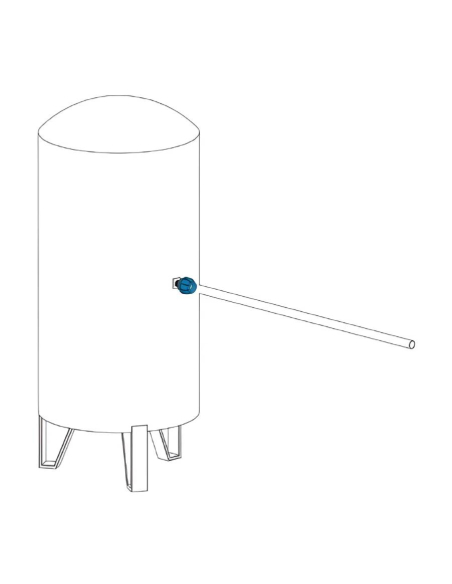 Straight aluminum female fitting 1 tube 32mm Sicomat | ADAJUSA | price