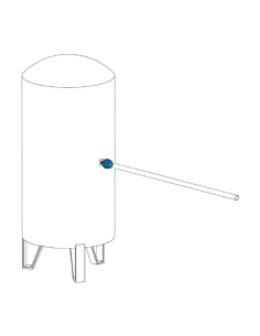 Straight aluminum female fitting 2 tube 63mm Sicomat | ADAJUSA | price 2